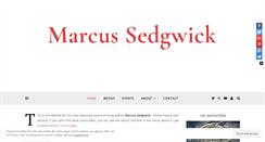 Desktop Screenshot of marcussedgwick.com